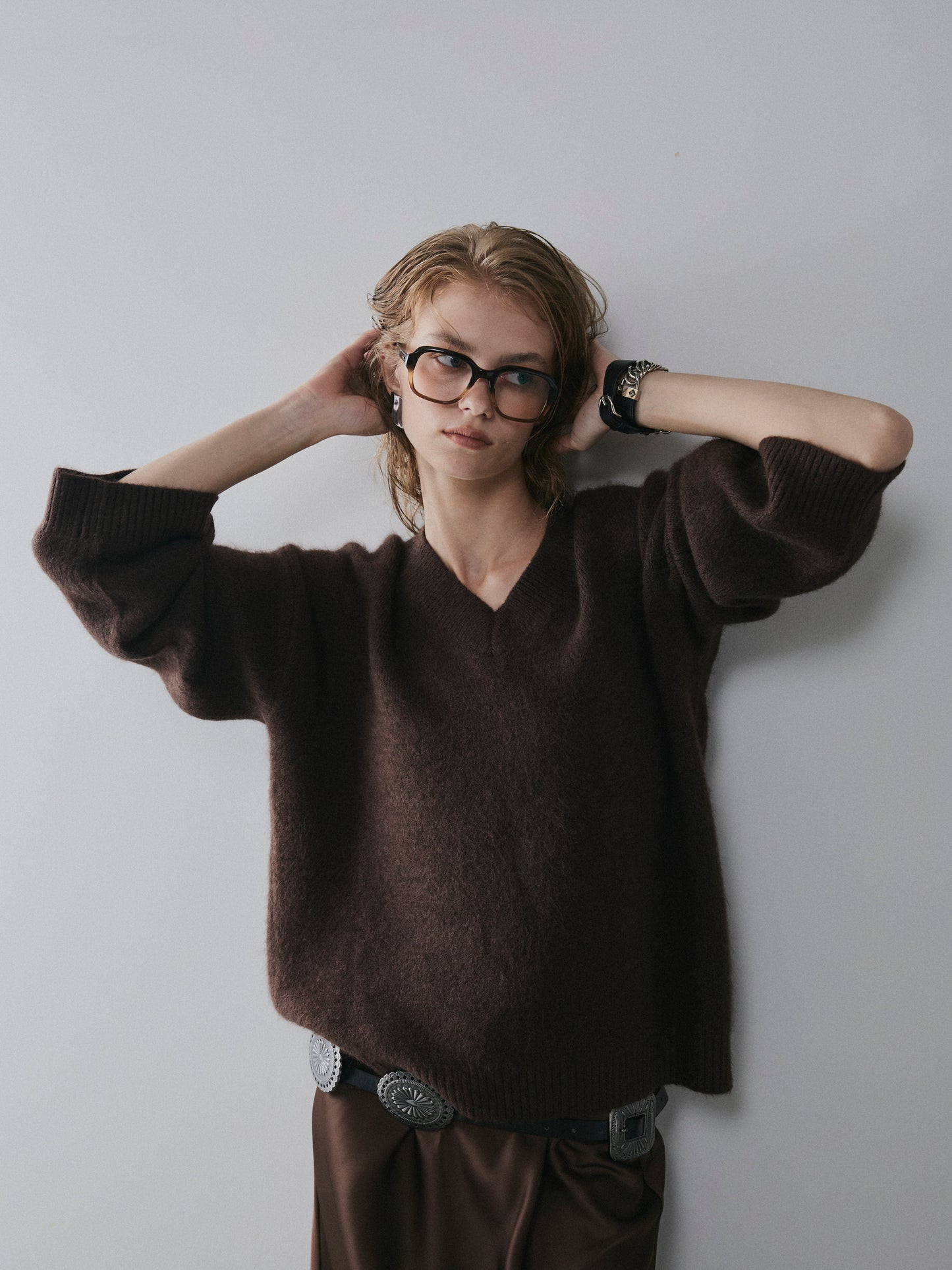 【予約：11月中旬】Fluffy Essential Knit／60251009015