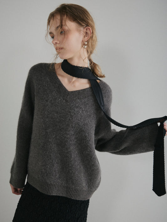 【予約：11月中旬】Fluffy Essential Knit／60251009015