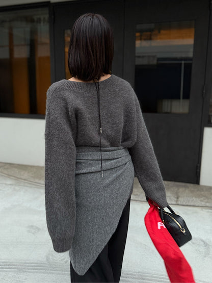 【予約：1月下旬〜2月上旬】Fluffy Essential Knit／60251009015