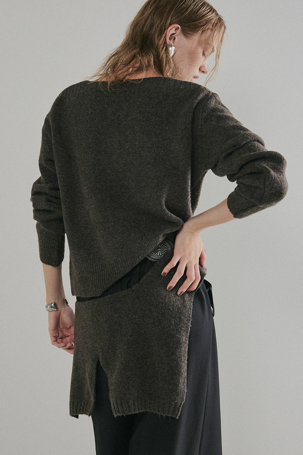 【予約：1月下旬〜2月上旬】Layered Knit Ensemble／60251009017