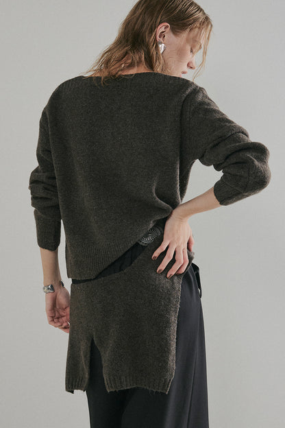 【予約：1月下旬〜2月上旬】Layered Knit Ensemble／60251009017