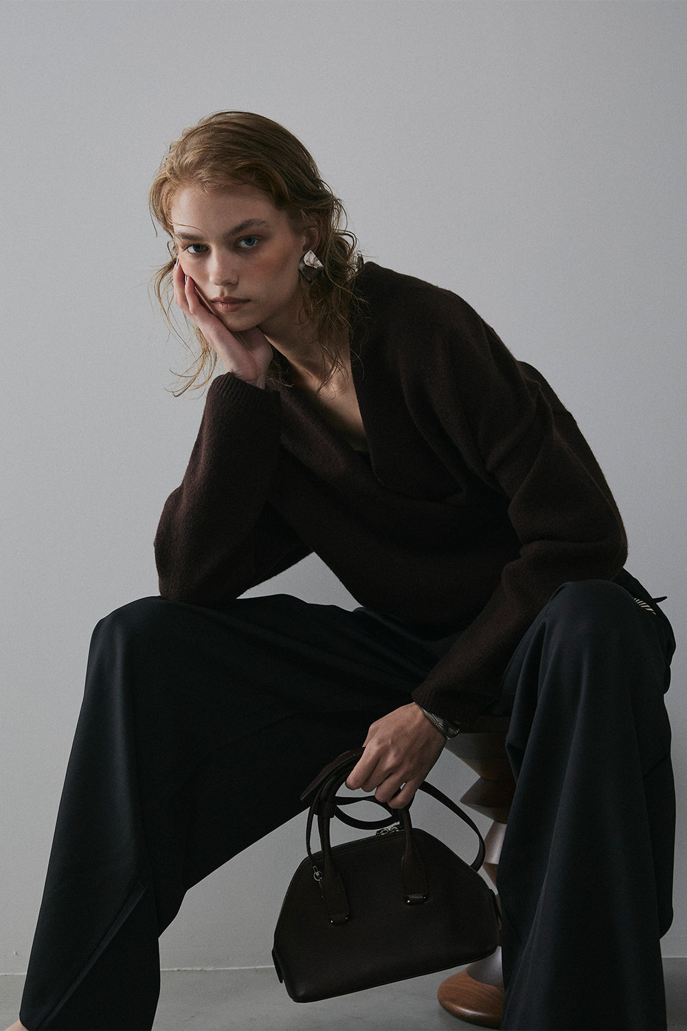 【予約：1月下旬〜2月上旬】Wrap Knit／60251009018