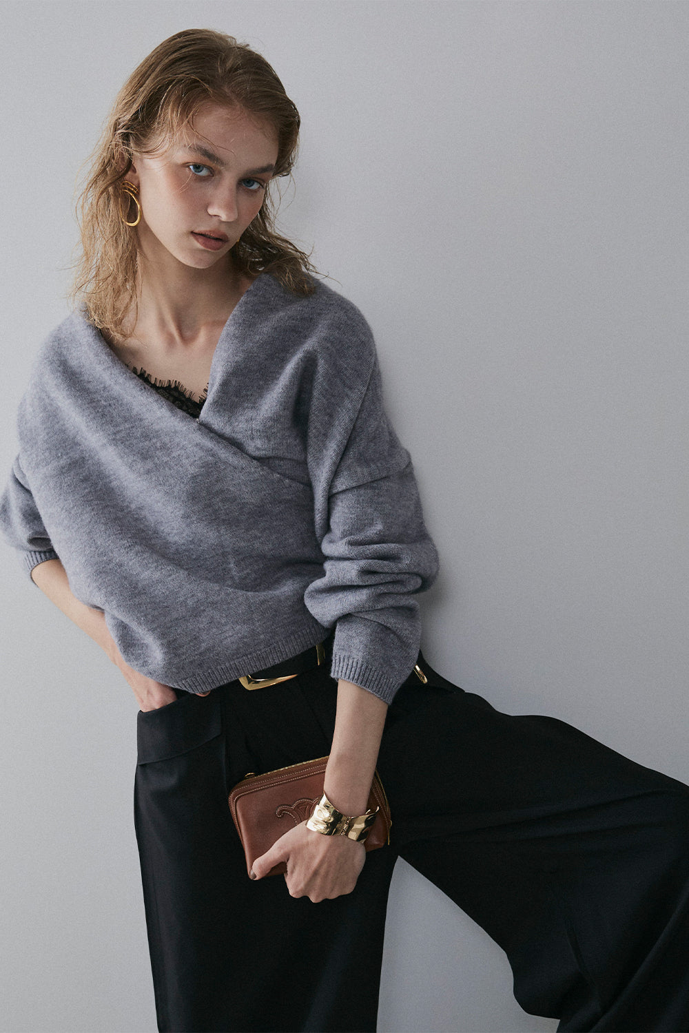 【予約：1月下旬〜2月上旬】Wrap Knit／60251009018