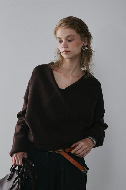 【予約：1月下旬〜2月上旬】Wrap Knit／60251009018