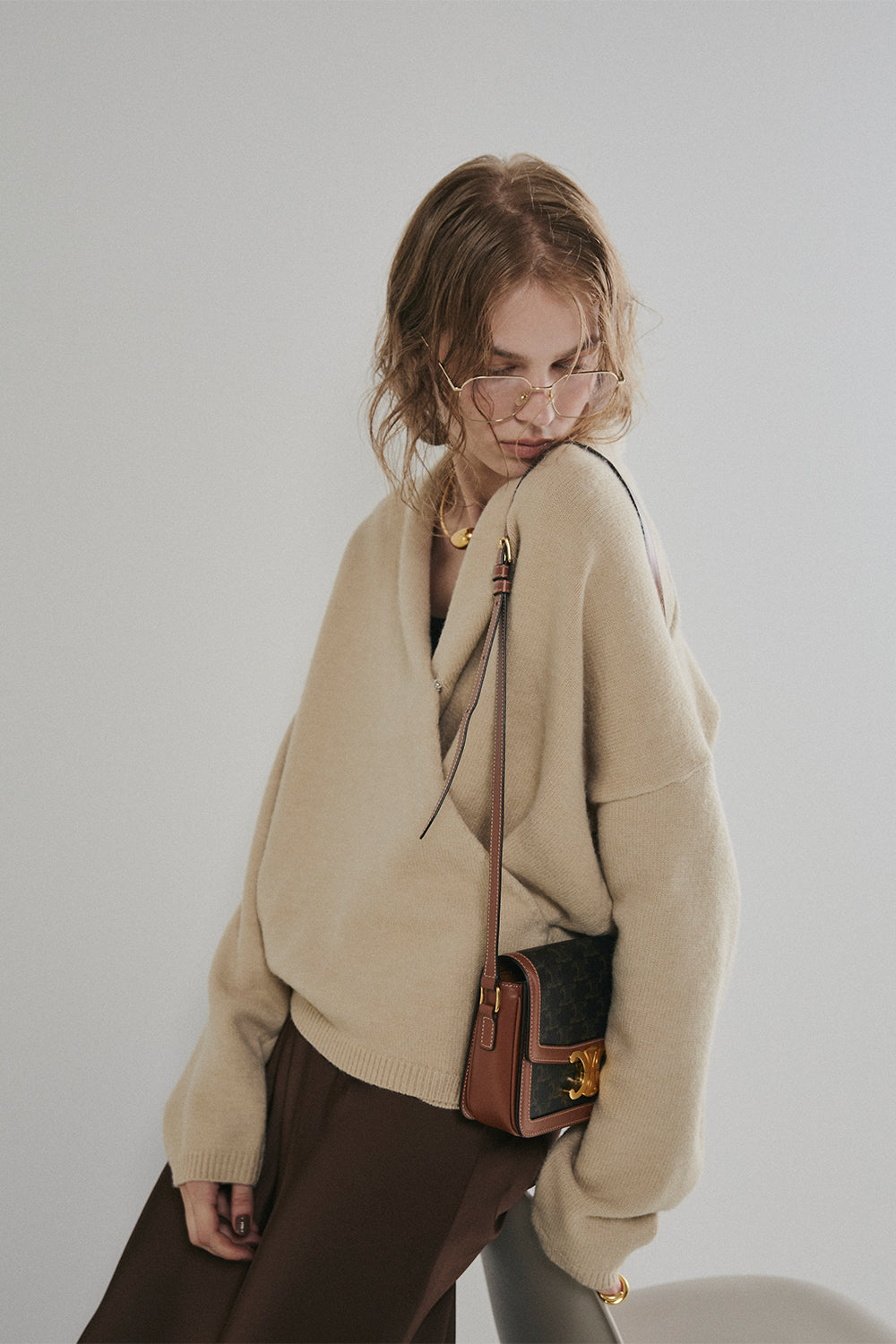 【予約：1月下旬〜2月上旬】Wrap Knit／60251009018