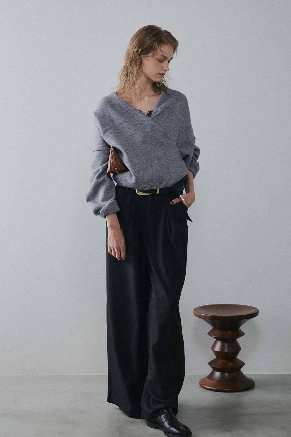 【予約：1月下旬〜2月上旬】Wrap Knit／60251009018