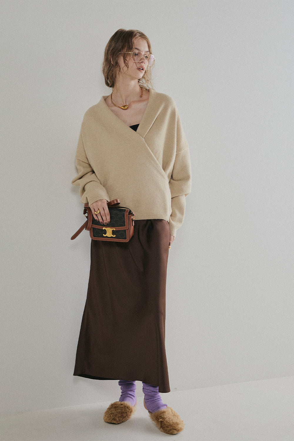 【予約：1月下旬〜2月上旬】Wrap Knit／60251009018