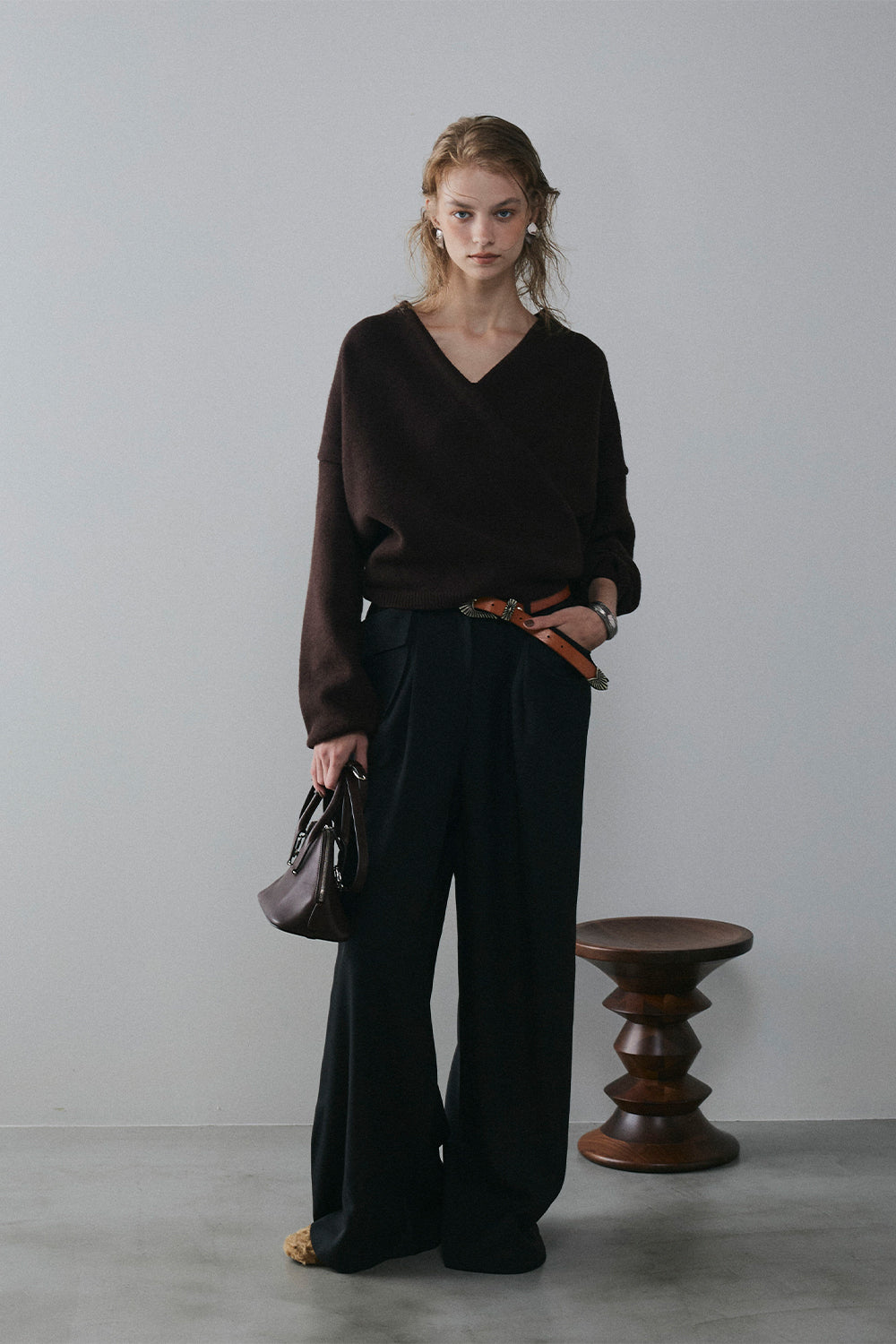 【予約：1月下旬〜2月上旬】Wrap Knit／60251009018