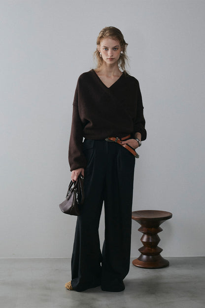 【予約：1月下旬〜2月上旬】Wrap Knit／60251009018