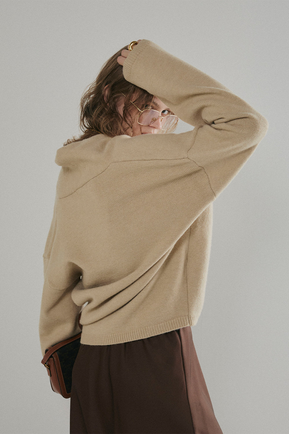 【予約：1月下旬〜2月上旬】Wrap Knit／60251009018