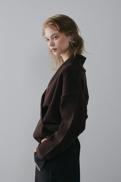 【予約：1月下旬〜2月上旬】Wrap Knit／60251009018