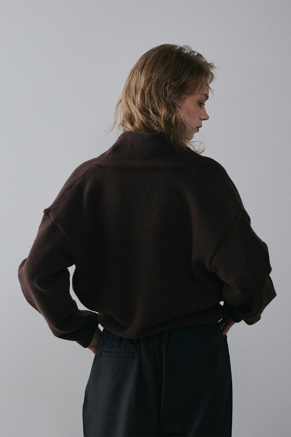 【予約：1月下旬〜2月上旬】Wrap Knit／60251009018