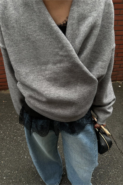 【予約：1月下旬〜2月上旬】Wrap Knit／60251009018