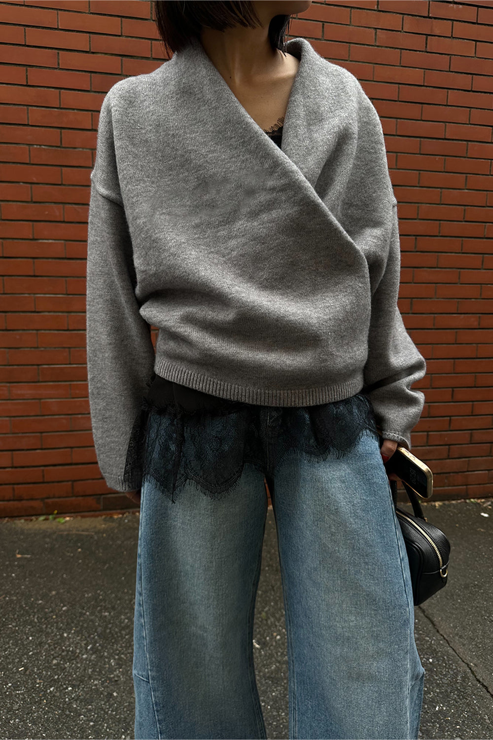 【予約：1月下旬〜2月上旬】Wrap Knit／60251009018