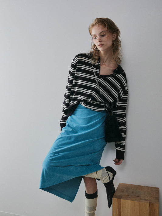 【予約：11月中旬】Polo Collar Knit／60251009020