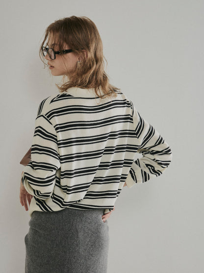 【予約：11月中旬】Polo Collar Knit／60251009020