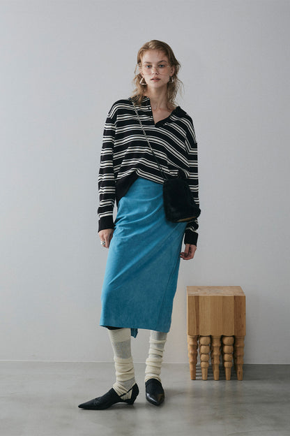 【予約：1月下旬〜2月上旬】Polo Collar Knit／60251009020