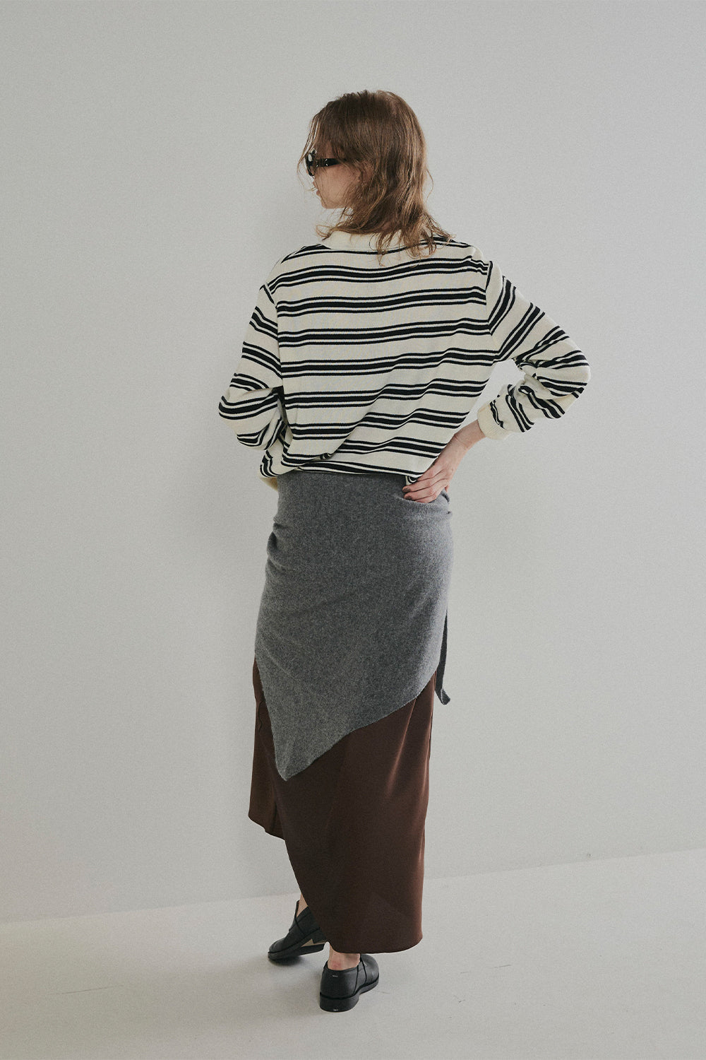 【予約：1月下旬〜2月上旬】Polo Collar Knit／60251009020