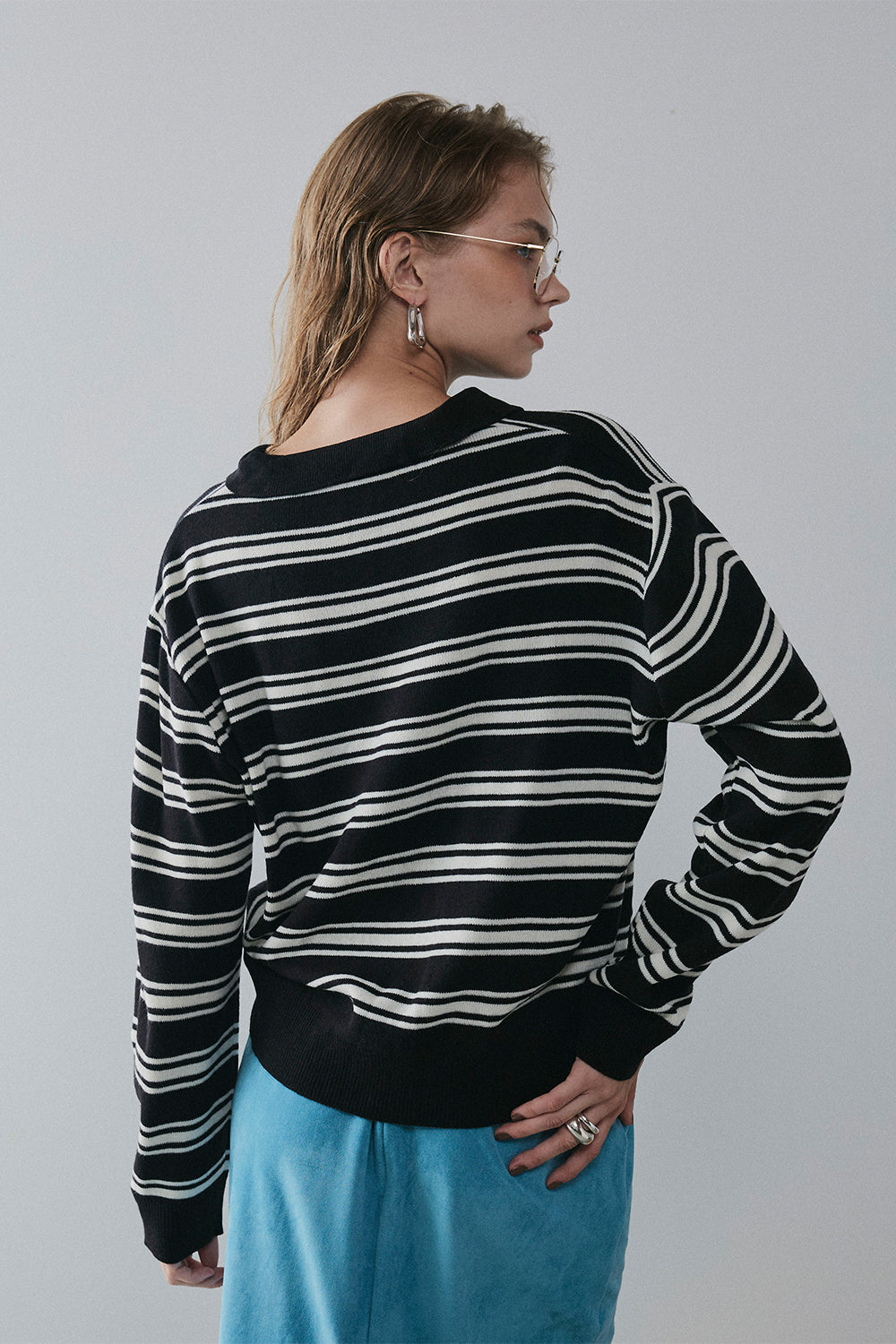 【予約：1月下旬〜2月上旬】Polo Collar Knit／60251009020