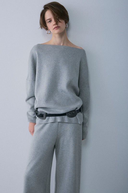 【予約：2月中旬】Sweat Like Dolman Knit／M261-93025【SELECT】