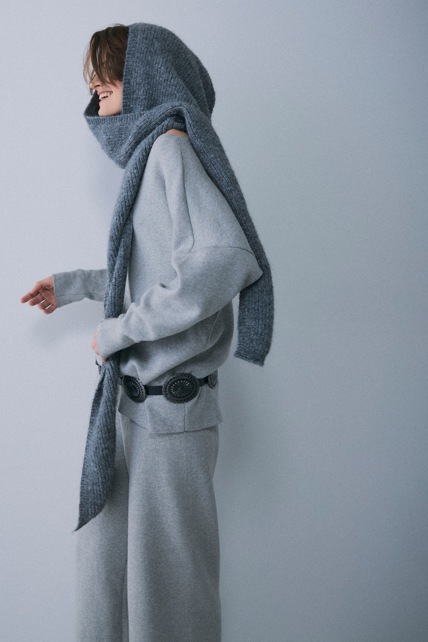 【予約：2月中旬】Sweat Like Dolman Knit／M261-93025【SELECT】