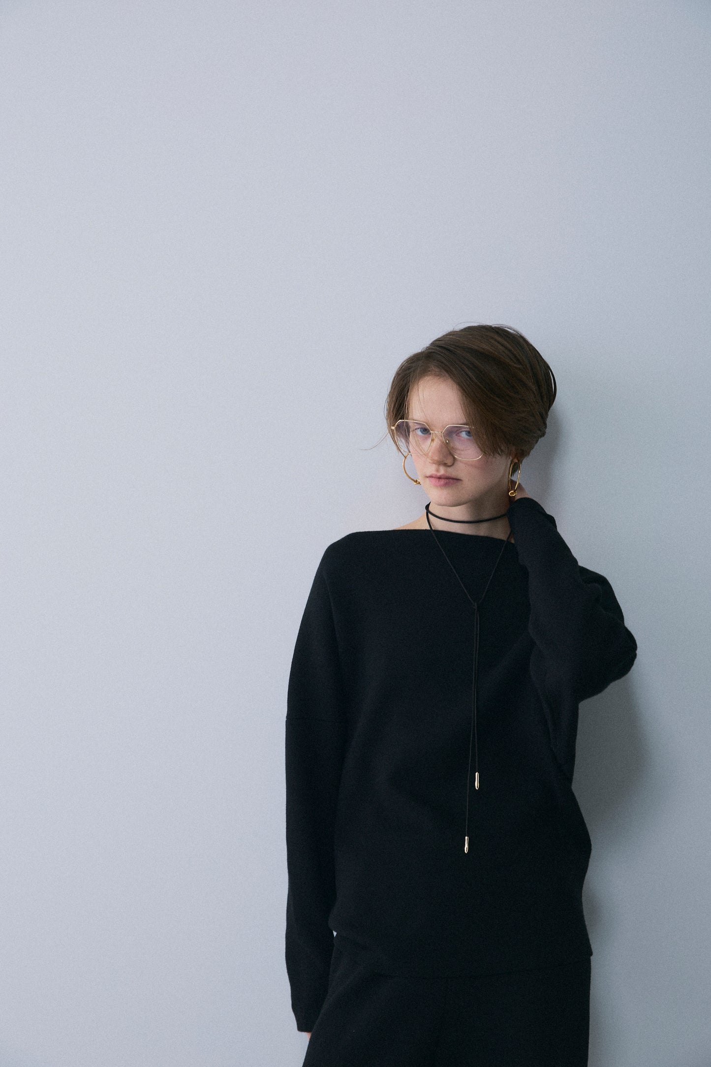 【予約：2月中旬】Sweat Like Dolman Knit／M261-93025【SELECT】