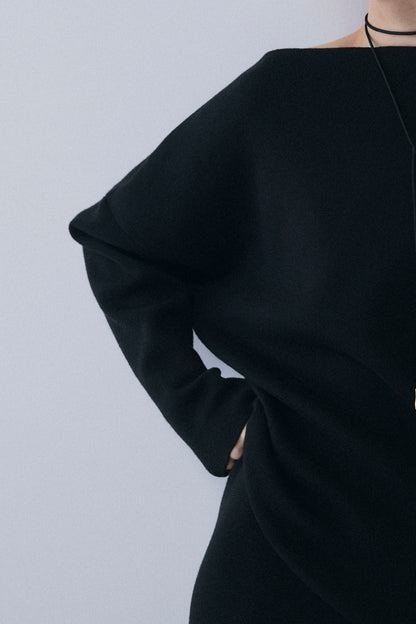 【予約：2月中旬】Sweat Like Dolman Knit／M261-93025【SELECT】