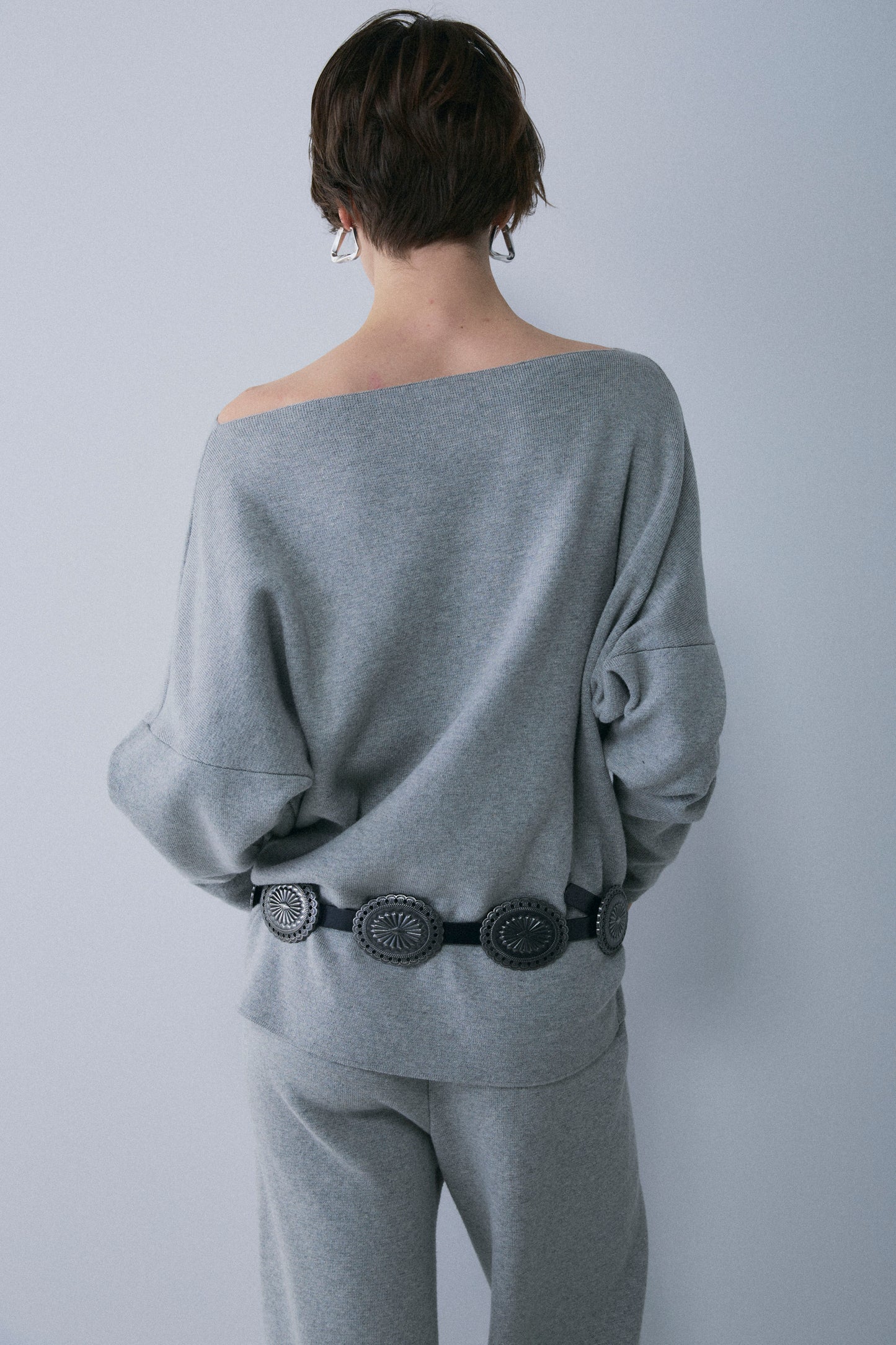 【予約：2月中旬】Sweat Like Dolman Knit／M261-93025【SELECT】