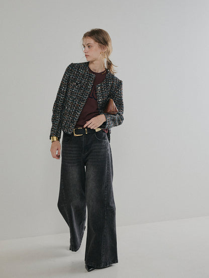 【予約：11月中旬】Structured Wide Denim／60251003025