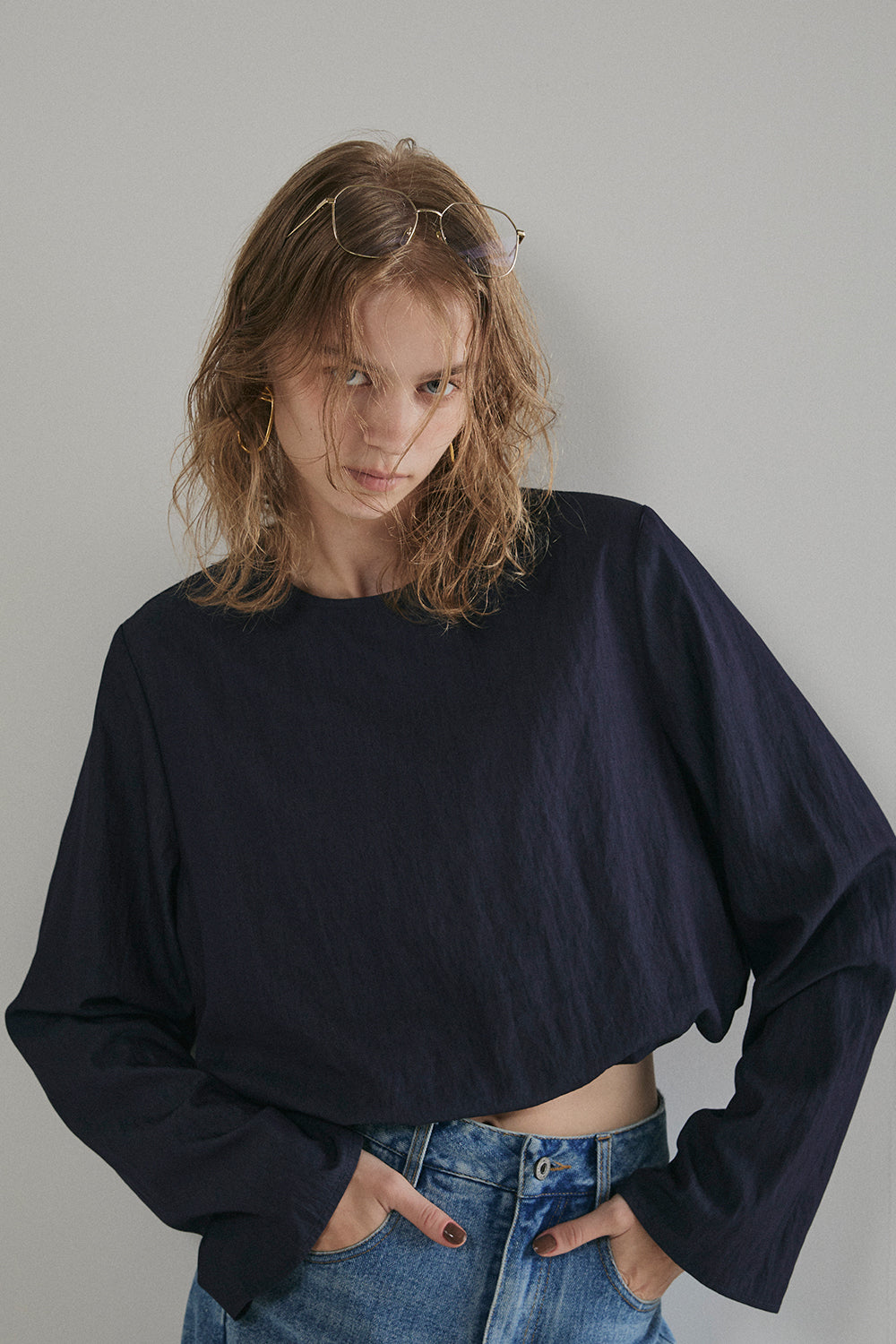 【予約：1月下旬〜2月上旬】Balloon Blouse／60251001011