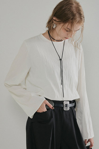 【予約：1月下旬〜2月上旬】Balloon Blouse／60251001011