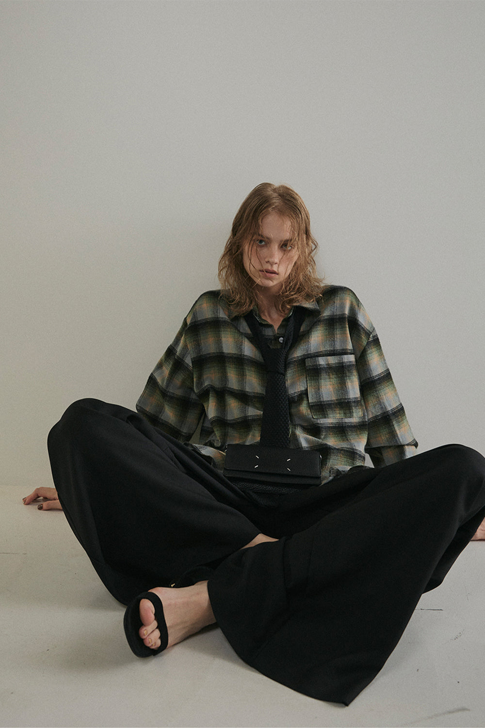 【予約：1月下旬〜2月上旬】Brushed Checked Shirt／60251001012