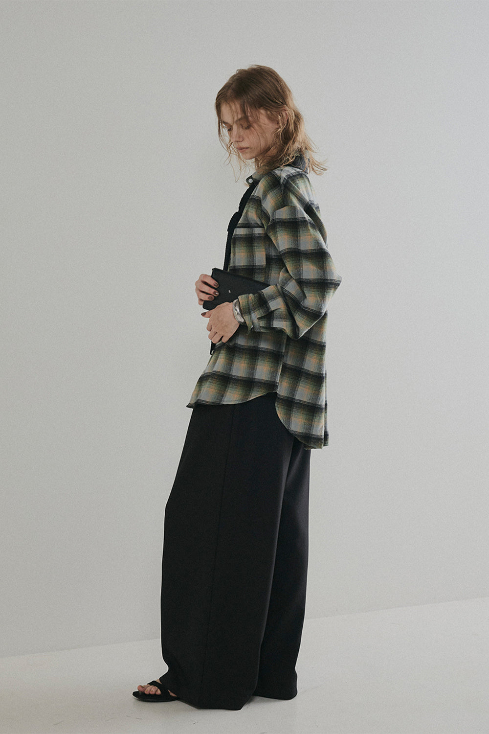 【予約：1月下旬〜2月上旬】Brushed Checked Shirt／60251001012