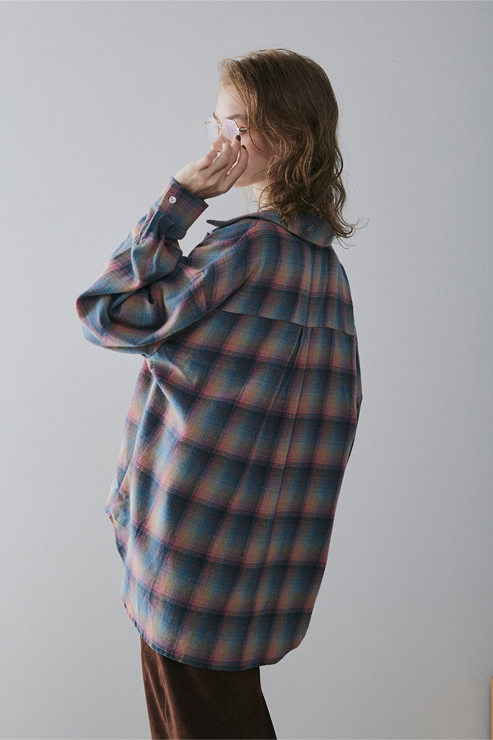 【予約：1月下旬〜2月上旬】Brushed Checked Shirt／60251001012