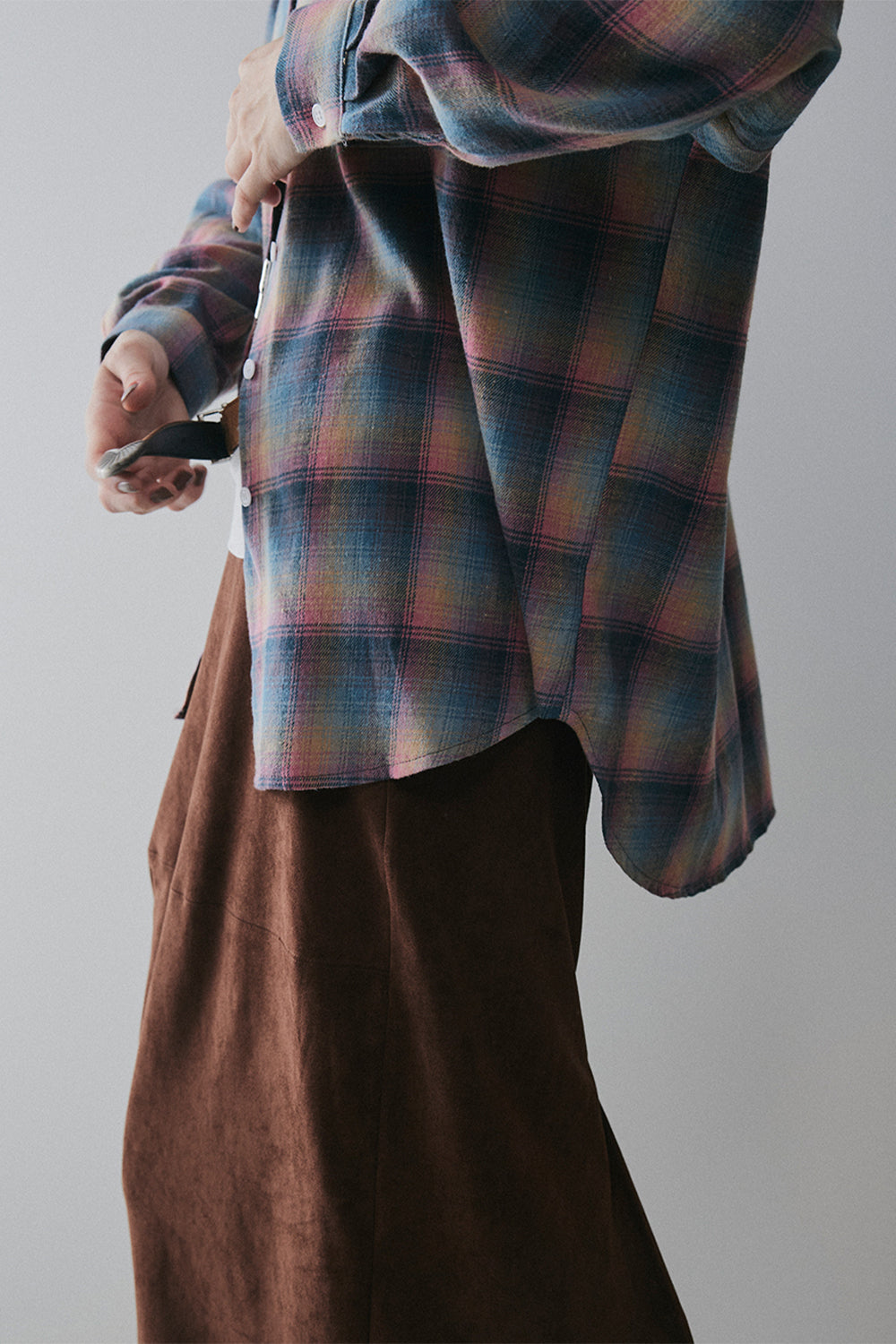 【予約：1月下旬〜2月上旬】Brushed Checked Shirt／60251001012