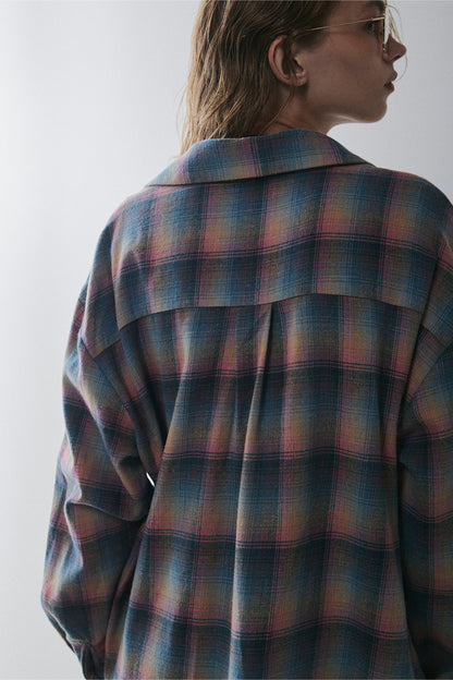 【予約：1月下旬〜2月上旬】Brushed Checked Shirt／60251001012