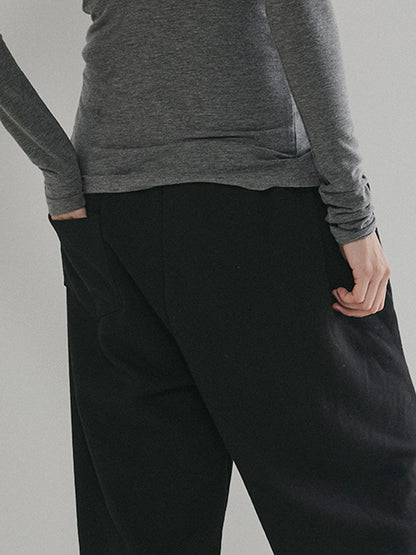 【予約：11月中旬】Curved Sweat Pants／60251003027