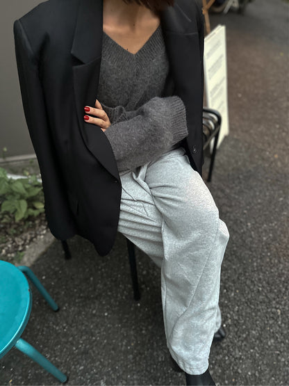 【予約：1月下旬〜2月上旬】Fluffy Essential Knit／60251009015