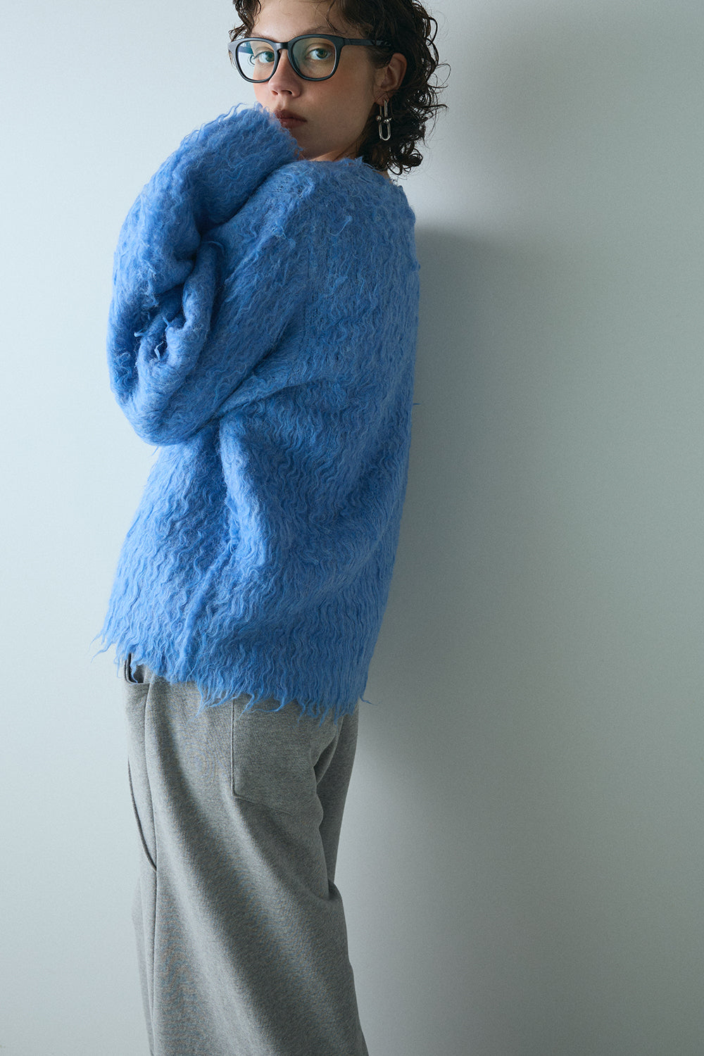 【予約：1月下旬〜2月上旬】Curved Sweat Pants／60251003027