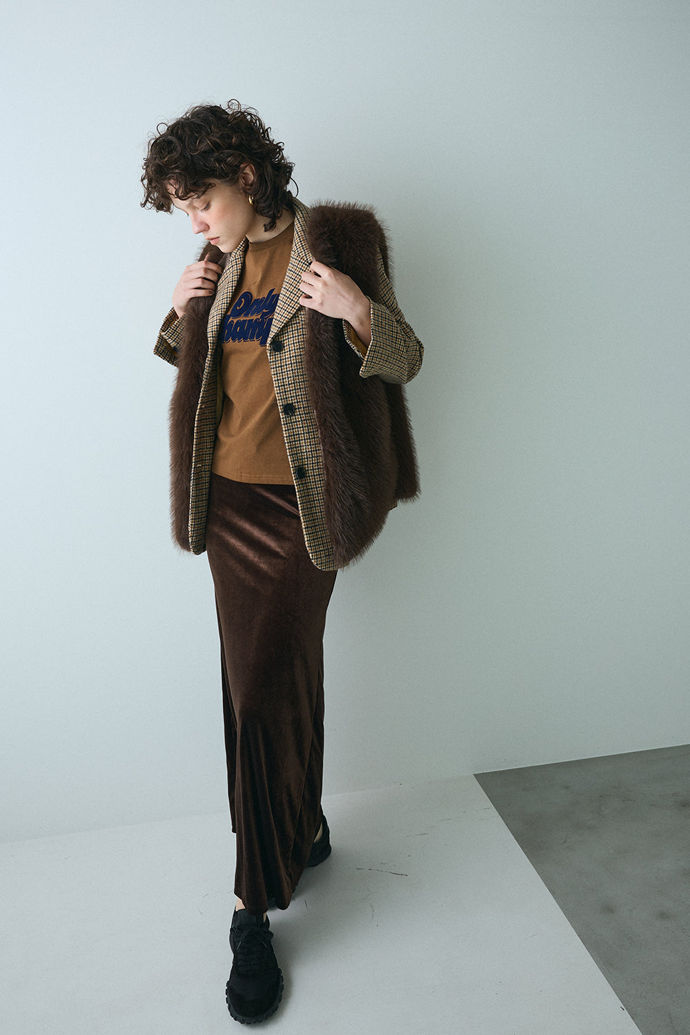 【予約：1月下旬〜2月上旬】Eco Fur Vest／60251004038