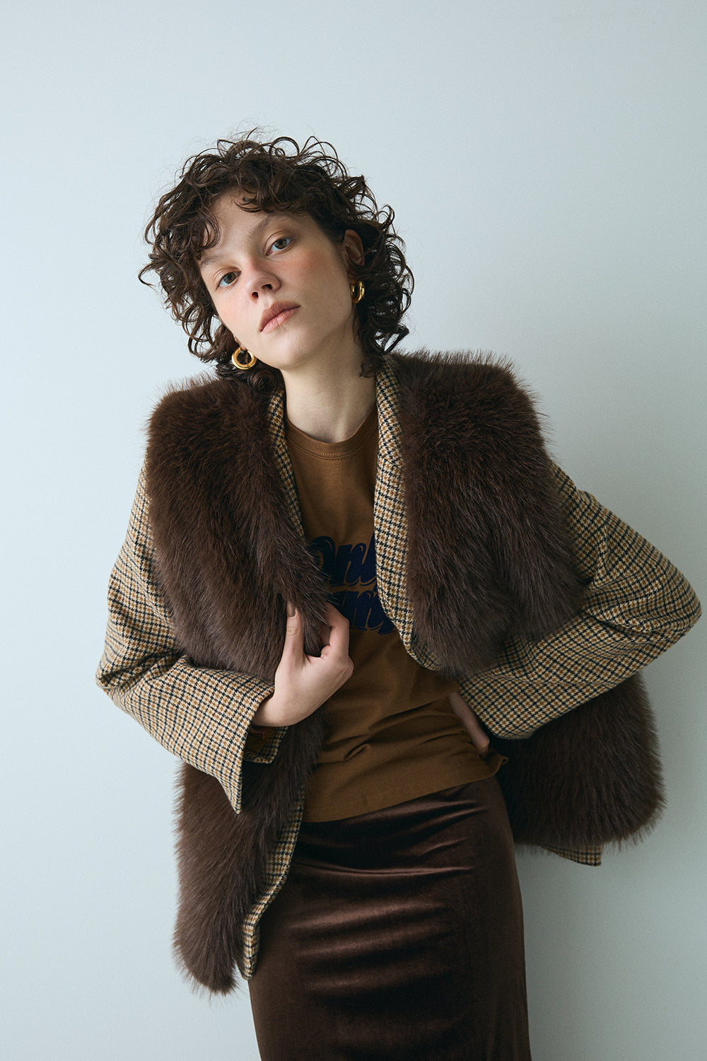 【予約：1月下旬〜2月上旬】Eco Fur Vest／60251004038