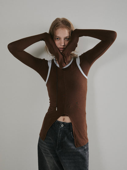 【予約：11月中旬】Piping Layered Tops／60251008008