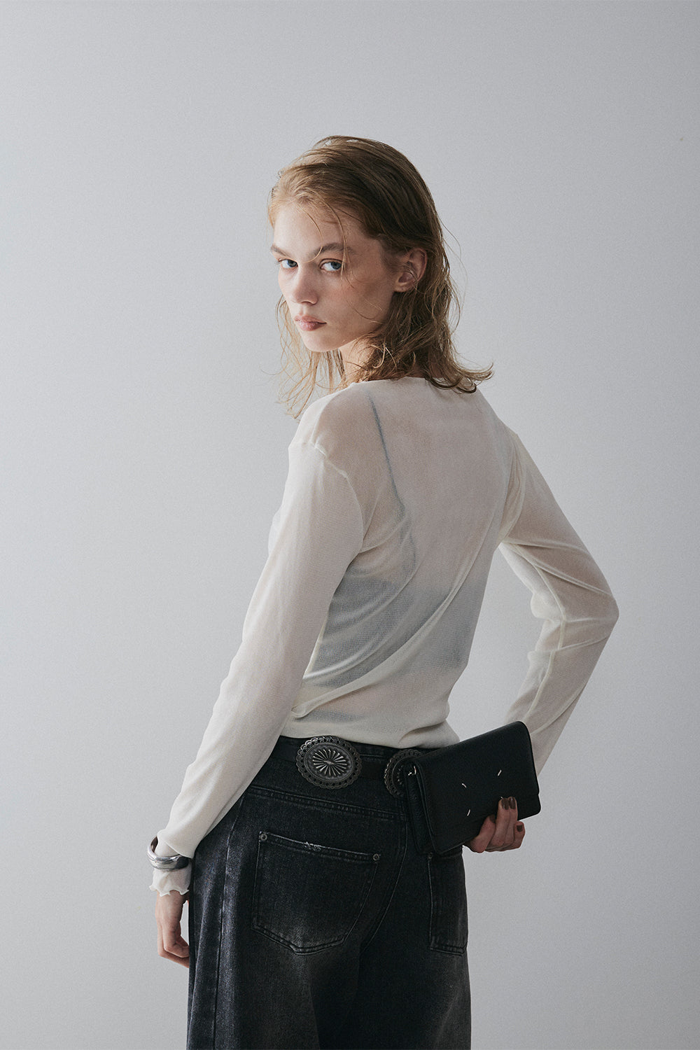 【予約：1月下旬〜2月上旬】Flocky Tulle P/O／60251008009