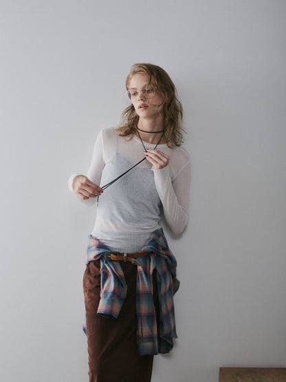 【予約：11月中旬】
Sheer Rib P/O／60251008010