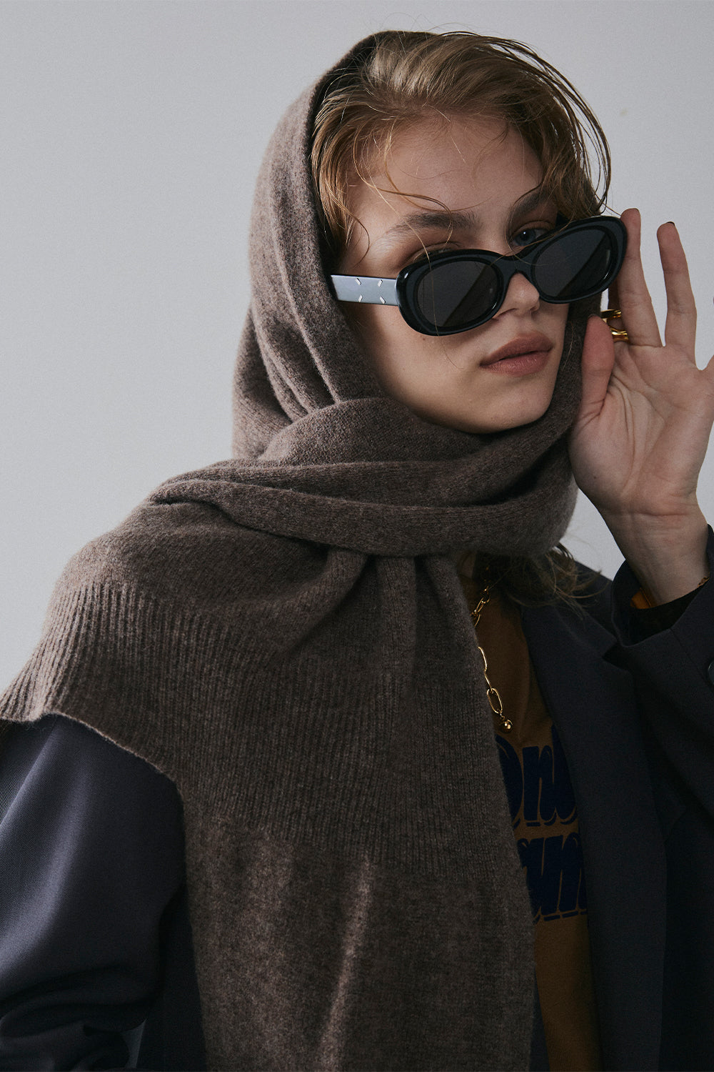 Cutting Knit DesignScarf／60251000032