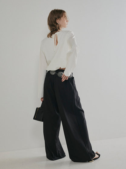 【予約：11月中旬】Balloon Blouse／60251001011