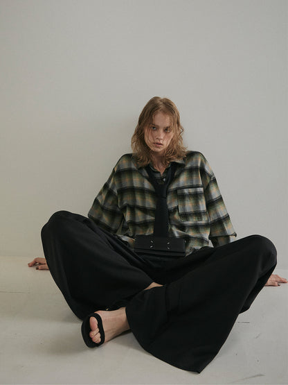 【予約：11月中旬】Brushed Checked Shirt／60251001012