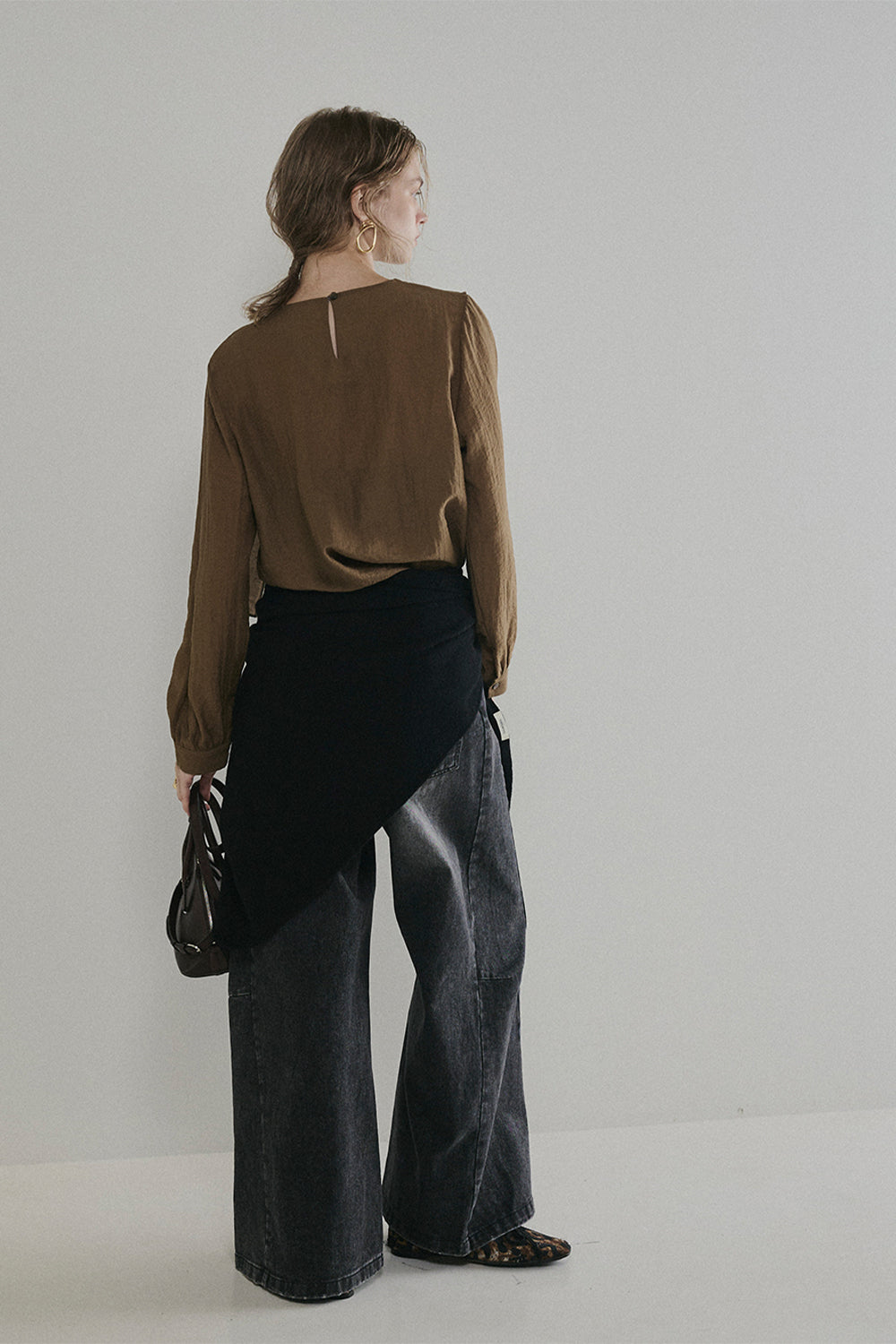 Triangle Knit Scarf／60251000033