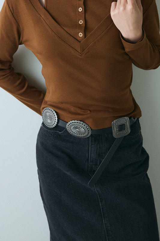The Statement Concho Belt／60251000035