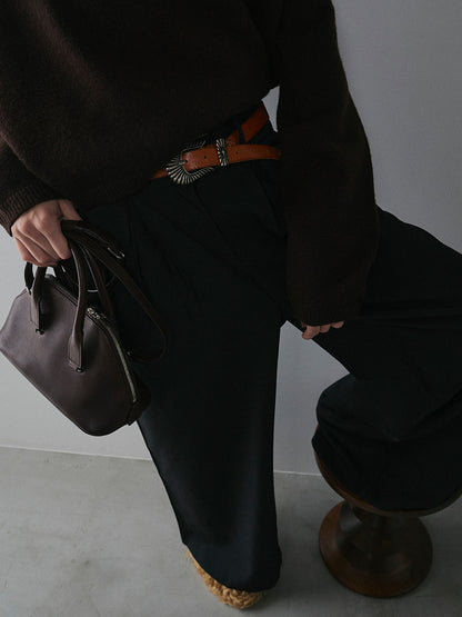 【予約：11月中旬】Eco-Leather Belt／60251000036